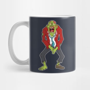 Halloween Zombie Costume Mug
